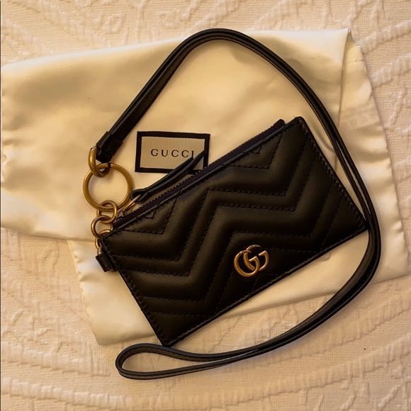 gucci lanyard card holder
